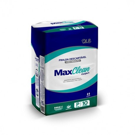 FRALDA GERIATRICA P PC/10 - MAX CLEAN