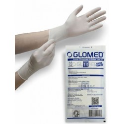 LUVA CIRUR PAR LATEX EST C/PO 7,0 CX/50 MT/500 - GLOMED