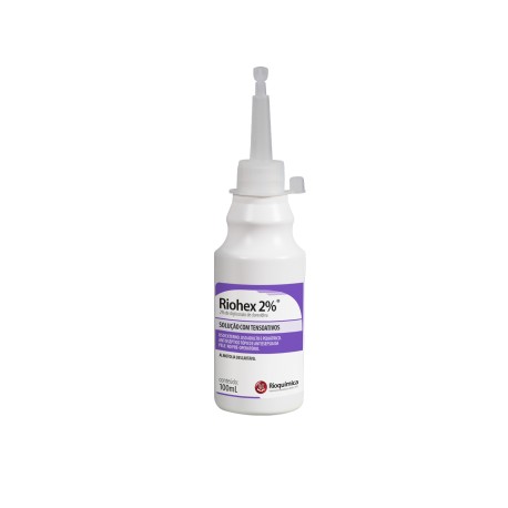 CLOREXIDINA DEGERMANTE 2% 100ML CX/30 - RIOQUIMICA