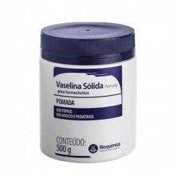 VASELINA SOLIDA POMADA 500G MT/12 - RIOQUIMICA