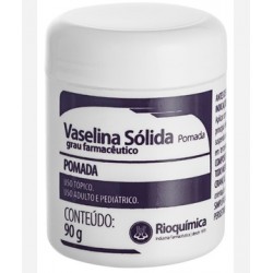 VASELINA SOLIDA POMADA 90G CX/48 - RIOQUIMICA
