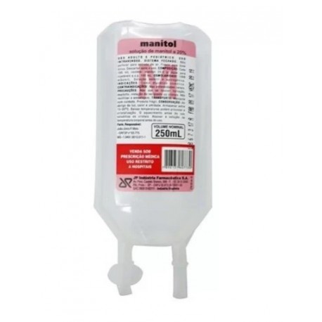 UNID MANITOL 20% FRASCO 250ML MT/40 - JP