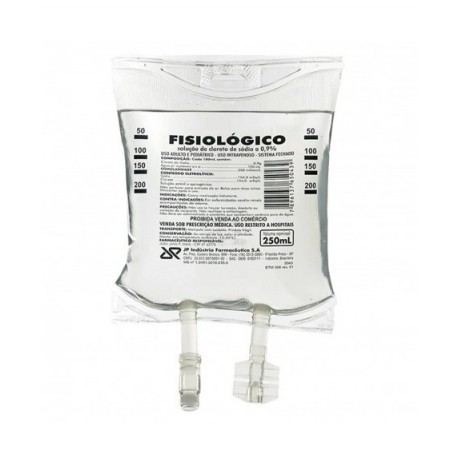 SORO FISIOLOGICO 0,9% BOLSA 250ML MT/35 - JP