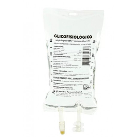 SORO GLICOFISIOLOGICO 5% BOLSA 500ML MT/20 - JP