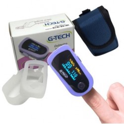OXIMETRO DE DEDO ADULTO OLED - G-TECH