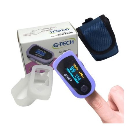 OXIMETRO DE DEDO ADULTO OLED - G-TECH