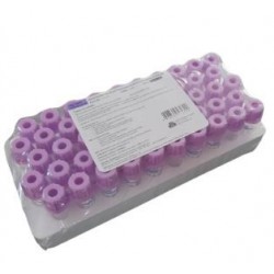 MICROTUBO COLETA 0,5ML EDTA K2 ROXO CX/50 - VACUPLAST