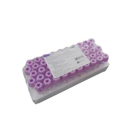 MICROTUBO COLETA 0,5ML EDTA K2 ROXO CX/50 - VACUPLAST