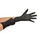 LUVA NITRIL S/PO PRETA P CX/100 - MEDIX