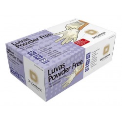 LUVA SAUDE LATEX S/PO G CX/100 - DESCARPACK