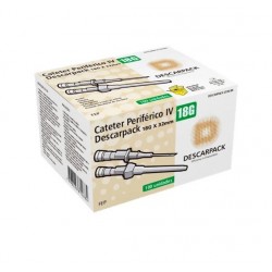 UNID CATETER 18G VERDE - DESCARPACK