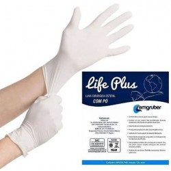 LUVA CIRUR PAR LATEX EST C/PO 7,0 CX/200 - LEMGRUBER