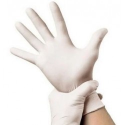 LUVA USO GERAL LATEX C/PO M CX/100 - LEMGRUBER