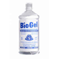 GEL P/ ULTRASSOM ECG FRASCO 1KG INCOLOR (BIOGEL) MT/9 - BIOMED