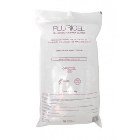 GEL P/ ULTRASSOM ECG BOLSA 5KG (PLURIGEL) MT/2 - CARBOGEL