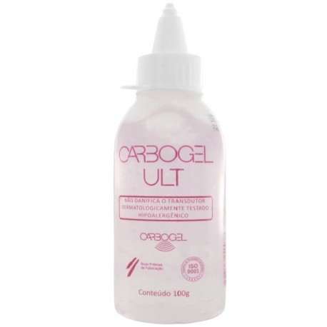 GEL P/ ULTRASSOM ECG 100G INCOLOR (FRASCO) - CARBOGEL