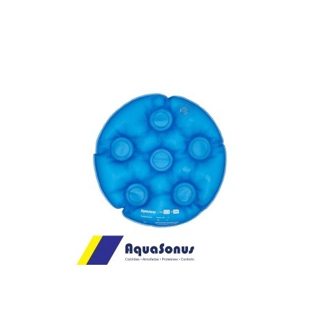 28 - ALMOFADA AGUA CX DE OVO REDONDA S/ FURO - AQUASONUS