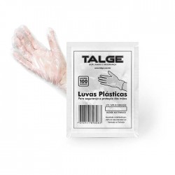 LUVA PLASTICA DESCARTAVEL PC/100 - TALGE