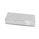 EST003F - ESTOJO ACO INOX LISO 18X8X2CM - ACONOX
