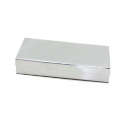EST003F - ESTOJO ACO INOX LISO 18X8X2CM - ACONOX