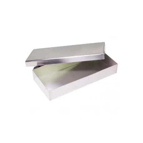 EST032F - ESTOJO ACO INOX LISO 18X6X3,5CM - ACONOX