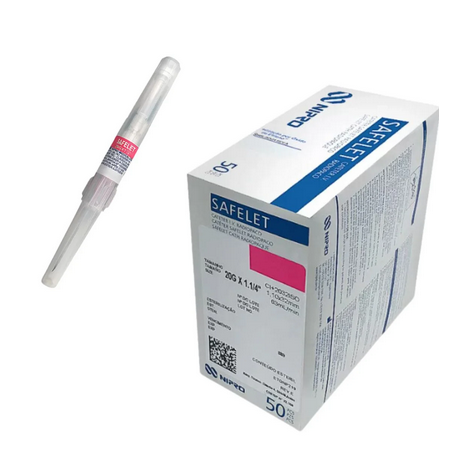 UNID CATETER 20G ROSA CX/50 - NIPRO