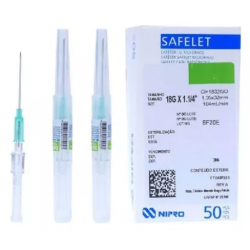 UNID CATETER 18G VERDE CX/50 - NIPRO