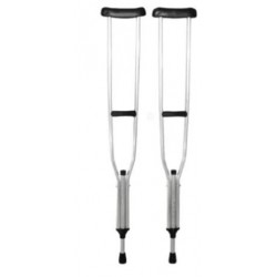 143 - MULETA ALUMINIO AXILAR C/ APOIO ADULTO - AQUASONUS