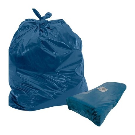 SACO LIXO AZUL 100L 0,4M PC/100