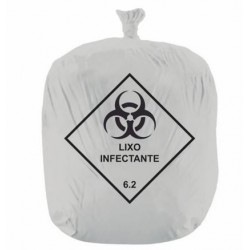 SACO LIXO HOSPITALAR 60L 0,4M PC/100