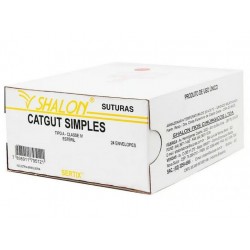 UNID CATGUT SIMPLES 2-0 C/AG 4,0 - SHALON