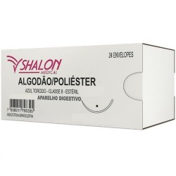 ALGODAO POLIESTER 2-0 C/AG 3,0 CX/24 - SHALON