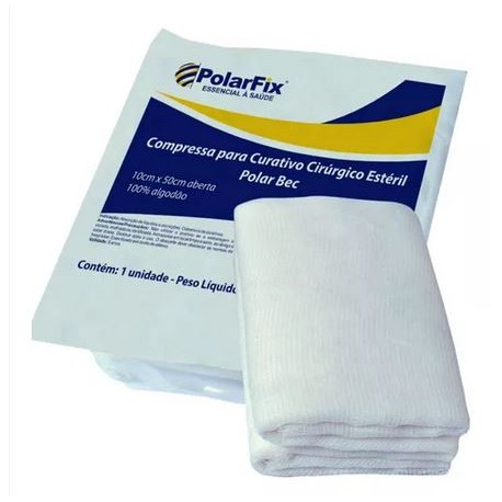 CHUMACO CURATIVO CIRURGICO 15X60CM MT/60 - POLAR FIX