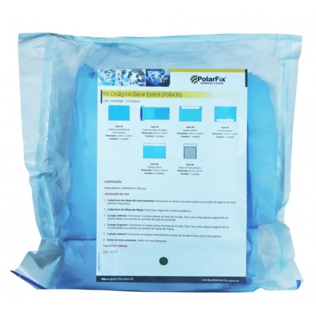 KIT CIRURGICO GERAL PC/7 - POLAR FIX