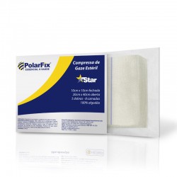 GAZE 13F 7,5X7,5CM C/RX PC/10 MT/250 - POLAR FIX