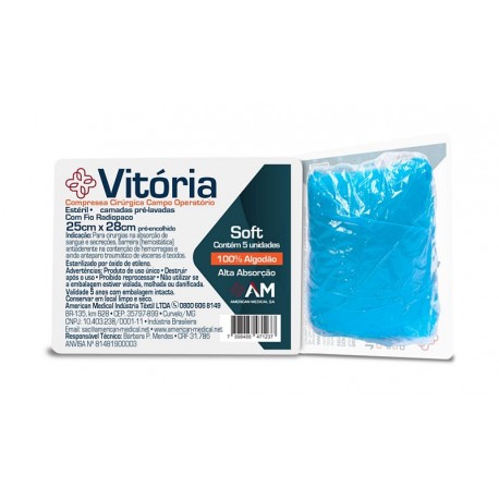 CAMPO OPERATORIO 17G 25X28 PC/5 MT/140 - VITORIA