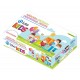 MASCARA TRIPLA AZUL INFANTIL CX/25 - LOLA