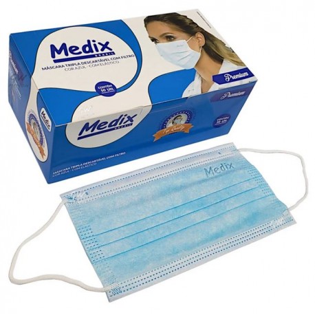 MASCARA TRIPLA AZUL MT/4 - MEDIX