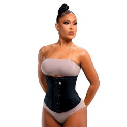 1643 - CINTA CURTA C/ 8 BARBATANAS PRETA P - BIOBELA