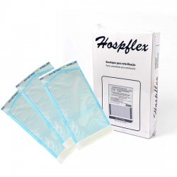 UNID ENVELOPE ESTERILIZACAO 19X33 CX/200 - HOSPFLEX