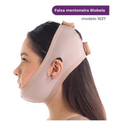 1637 - MENTONEIRA BEGE P - BIOBELA