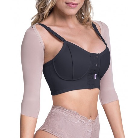 1616 - MANGAS COM VELCRO BEGE PP - BIOBELA