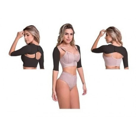 1616 - MANGAS COM VELCRO PRETO P - BIOBELA