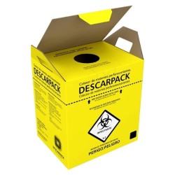 COLETOR PERFUROCORTANTE 20L - DESCARPACK