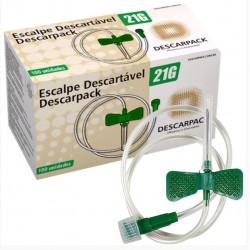 UNID SCALP 21G /3 - DESCARPACK