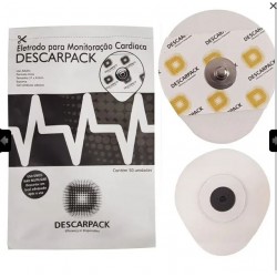 ELETRODO CARDIO C/ GEL ADULTO PC/5 /16 - DESCARPACK