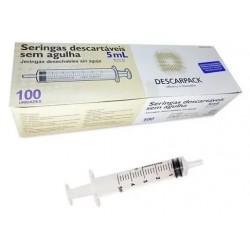 UNID SERINGA 5ML S/AG LS /1 /28 - DESCARPACK