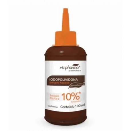 IODOPOLIVIDONA 10% D. SUAVE TOPICO AQUOSA 100ML - VICPHARMA