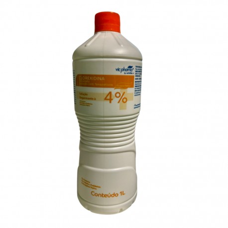 CLOREXIDINA DEGERMANTE 4% 1L (CHLORCLEAR) /12 - VICPHARMA