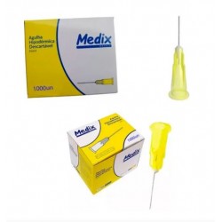 UNID AGULHA 13X0,30 AMARELA /1 - MEDIX